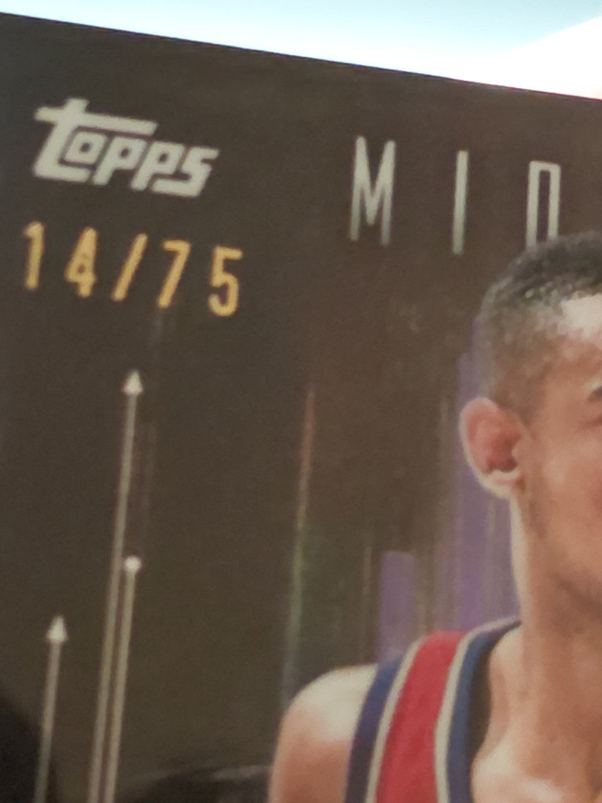 2025-26 Topps Midnight - Dark Marks Juwan Howard #DM-JH Dusk /75 (AU)