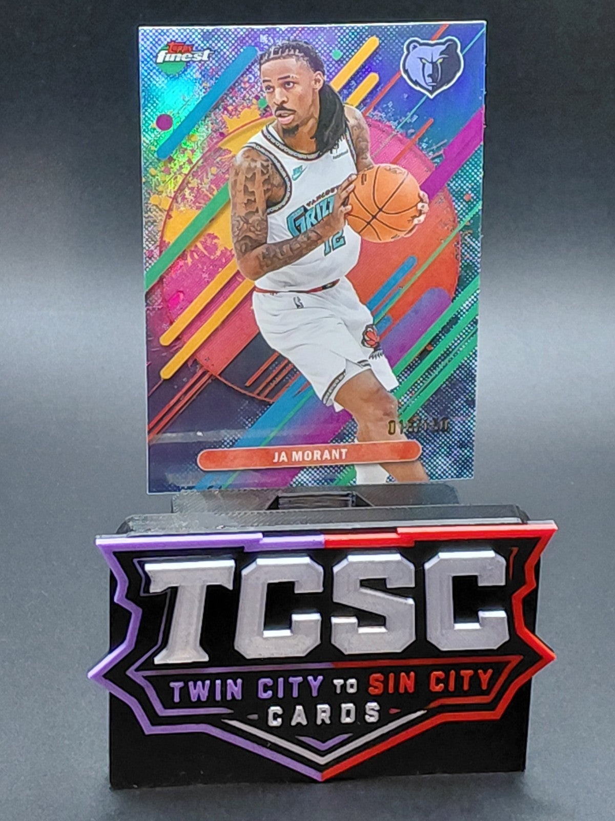 2025-26 Topps Finest - Rare Ja Morant #293 Sky Blue Refractor /150