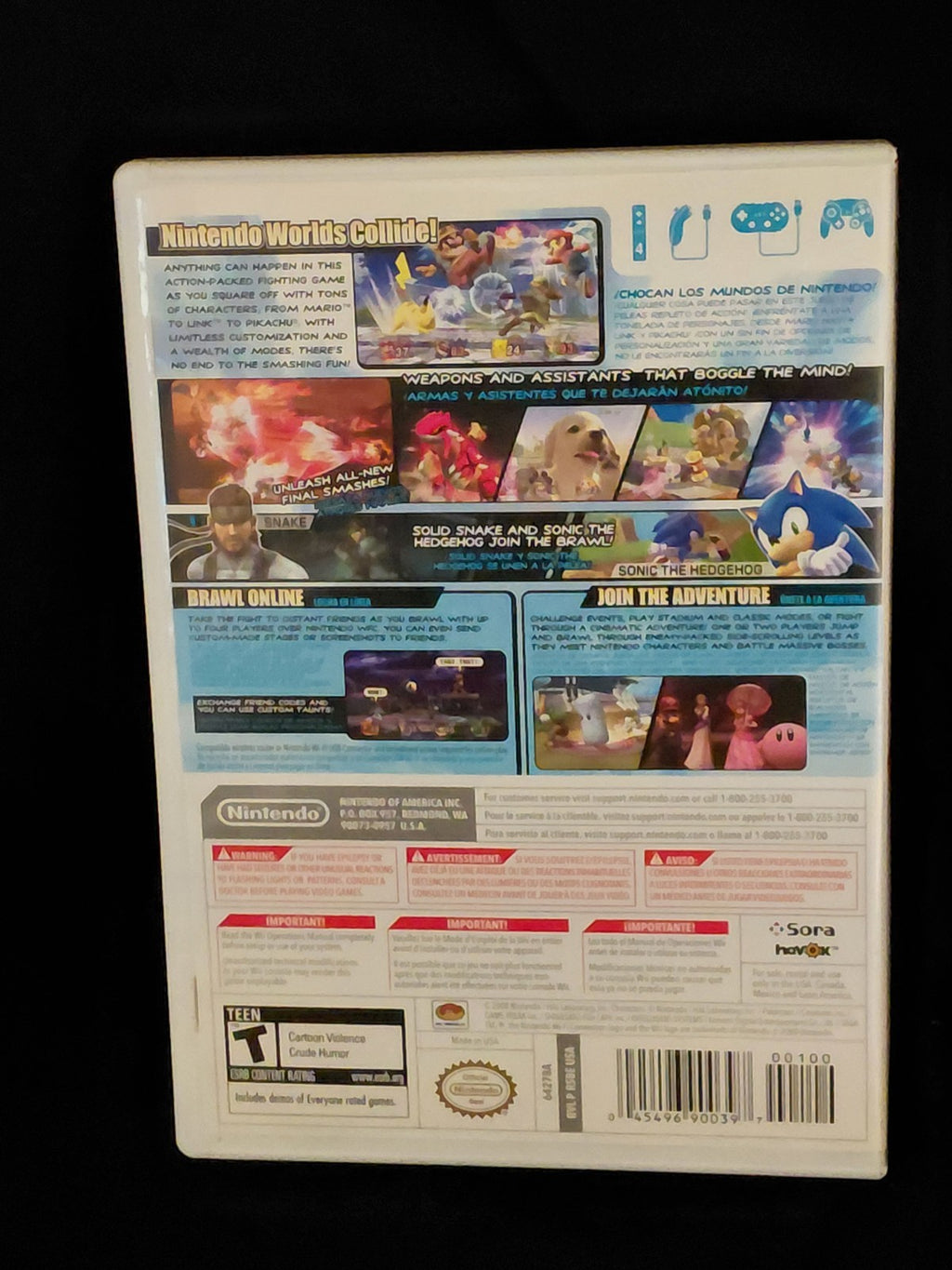 Super Smash Bros. Brawl (Nintendo Wii, 2008)