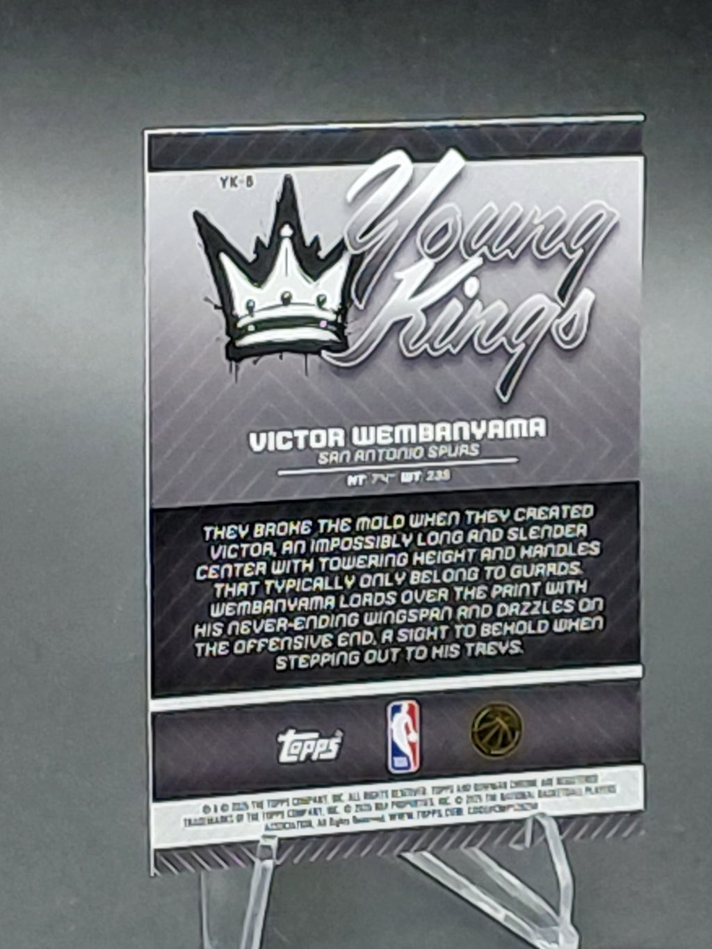 2025-26 Bowman - Young Kings Victor Wembanyama #YK-8