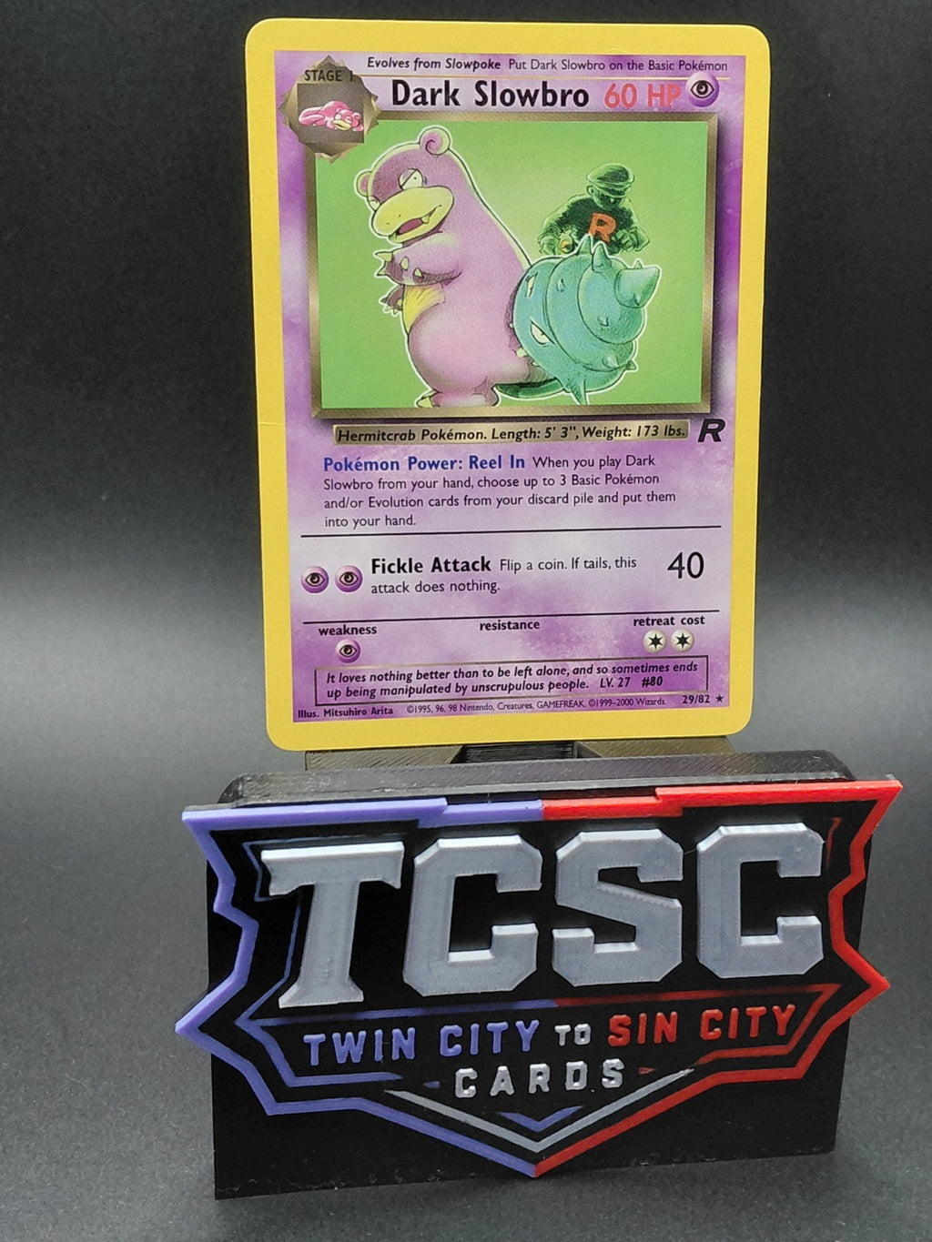 Dark Slowbro 29/82 Team Rocket Regular