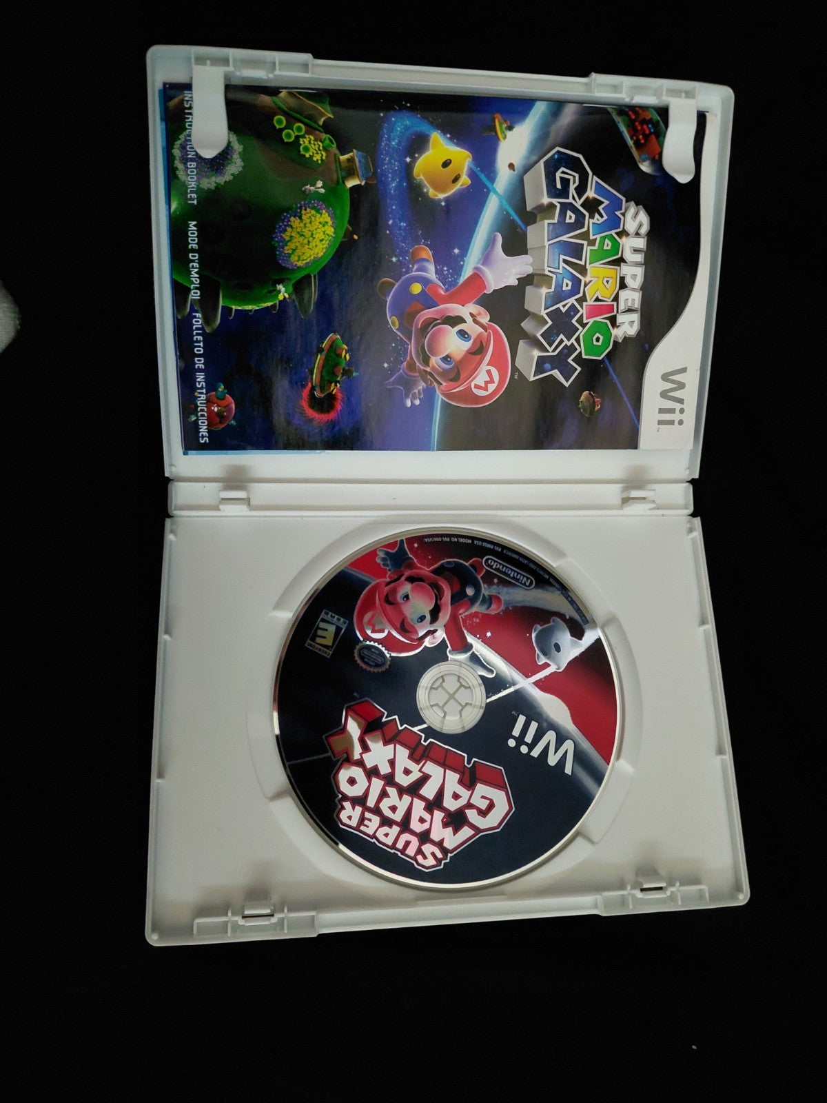 Super Mario Galaxy Nintendo Wii Complete CIB Tested Working Clean