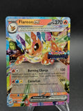 Pokémon Flareon ex 014/131 Prismatic Evolutions Stamp Holo Full Art