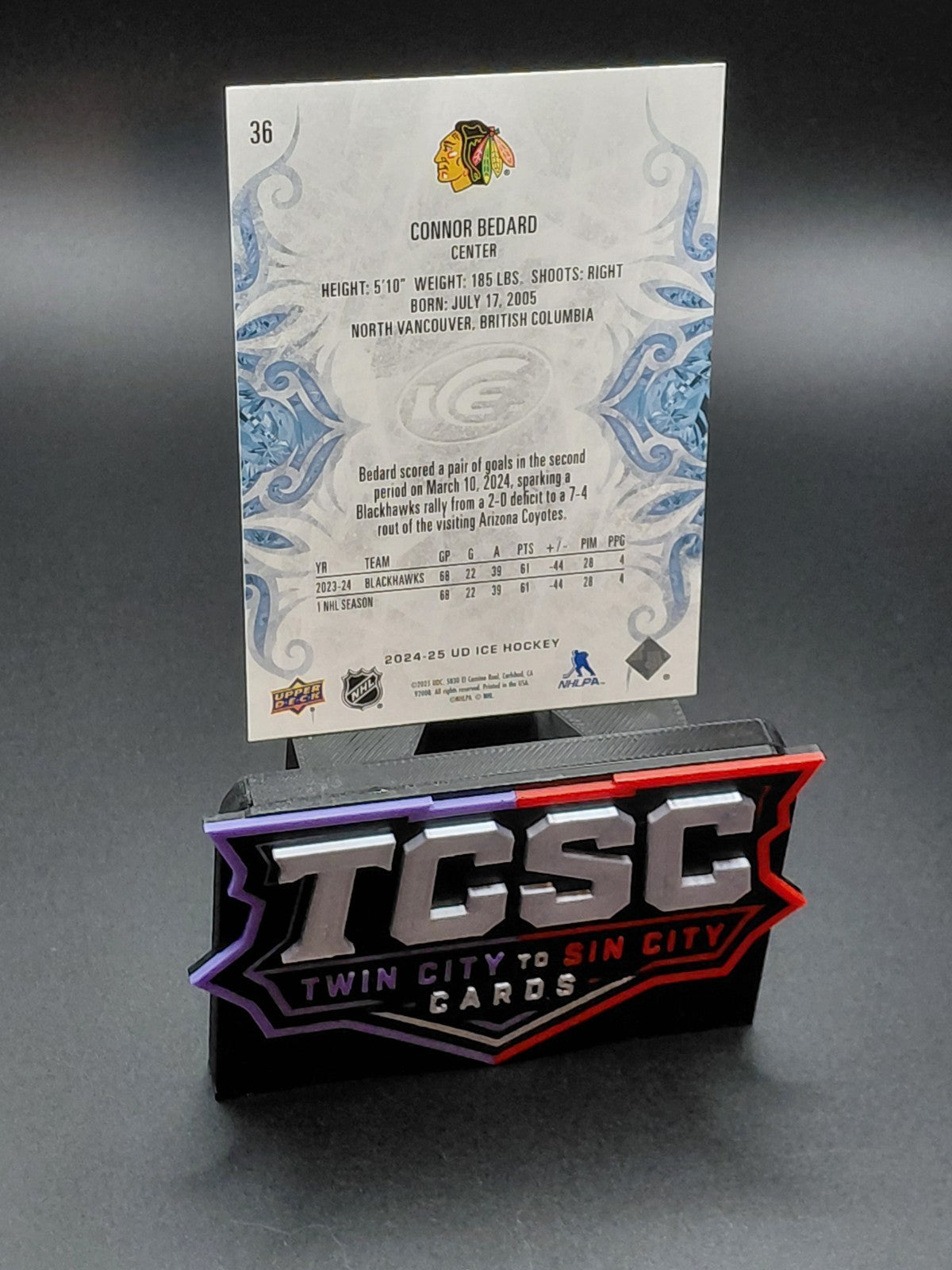 2024-25 Upper Deck ICE - Connor Bedard #36