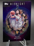 2025-26 Topps Midnight Jalen Brunson Insomnia #075/149 Knicks
