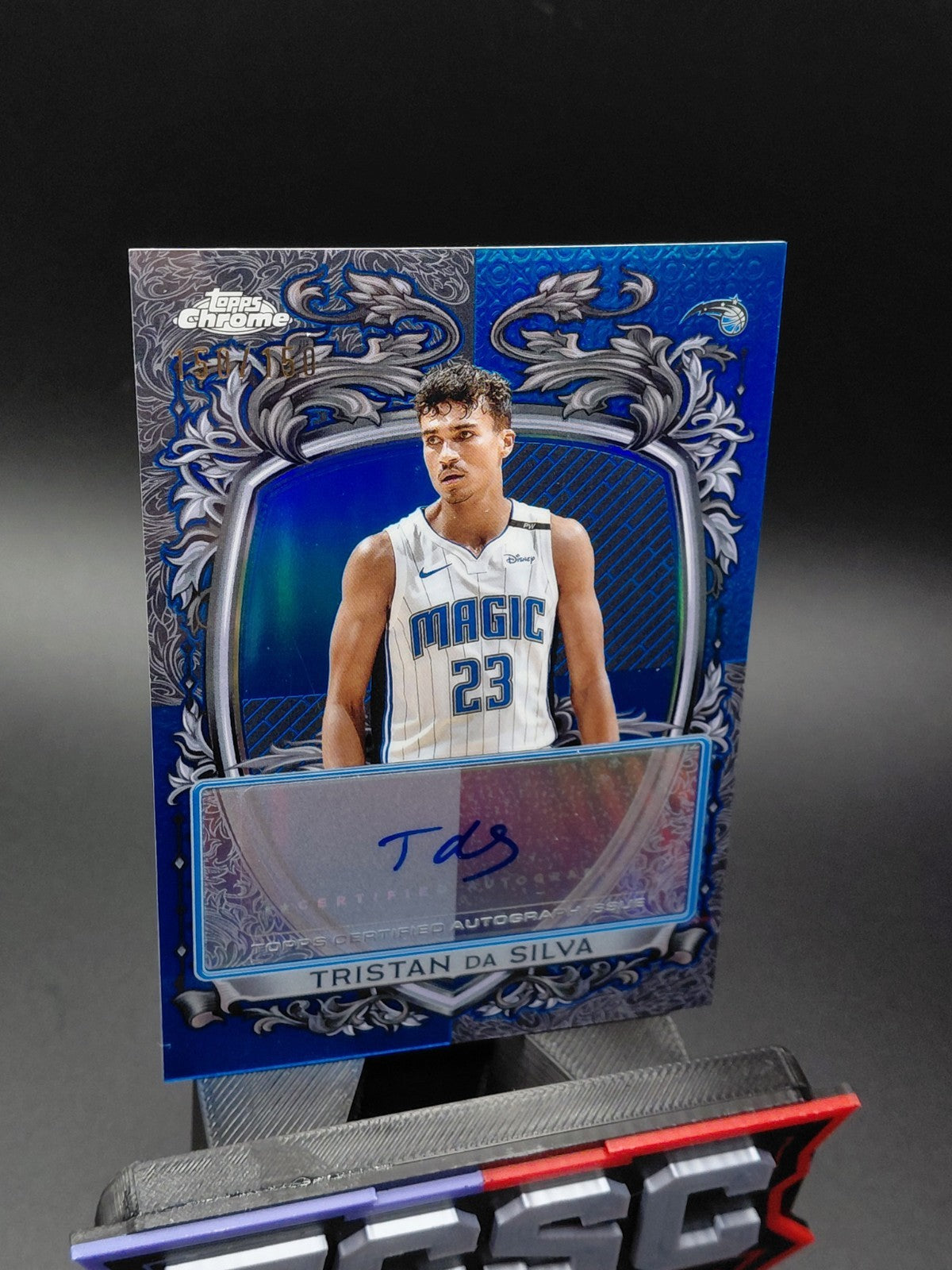 2025-26 Topps Chrome - Signature Style Tristan da Silva #SS-TDS 150/150 BOOKEND!