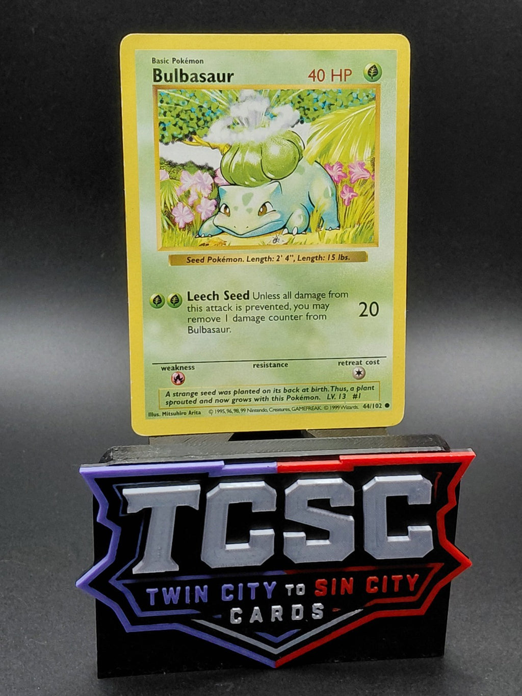 Bulbasaur 044/102 Base Set (Shadowless) Regular