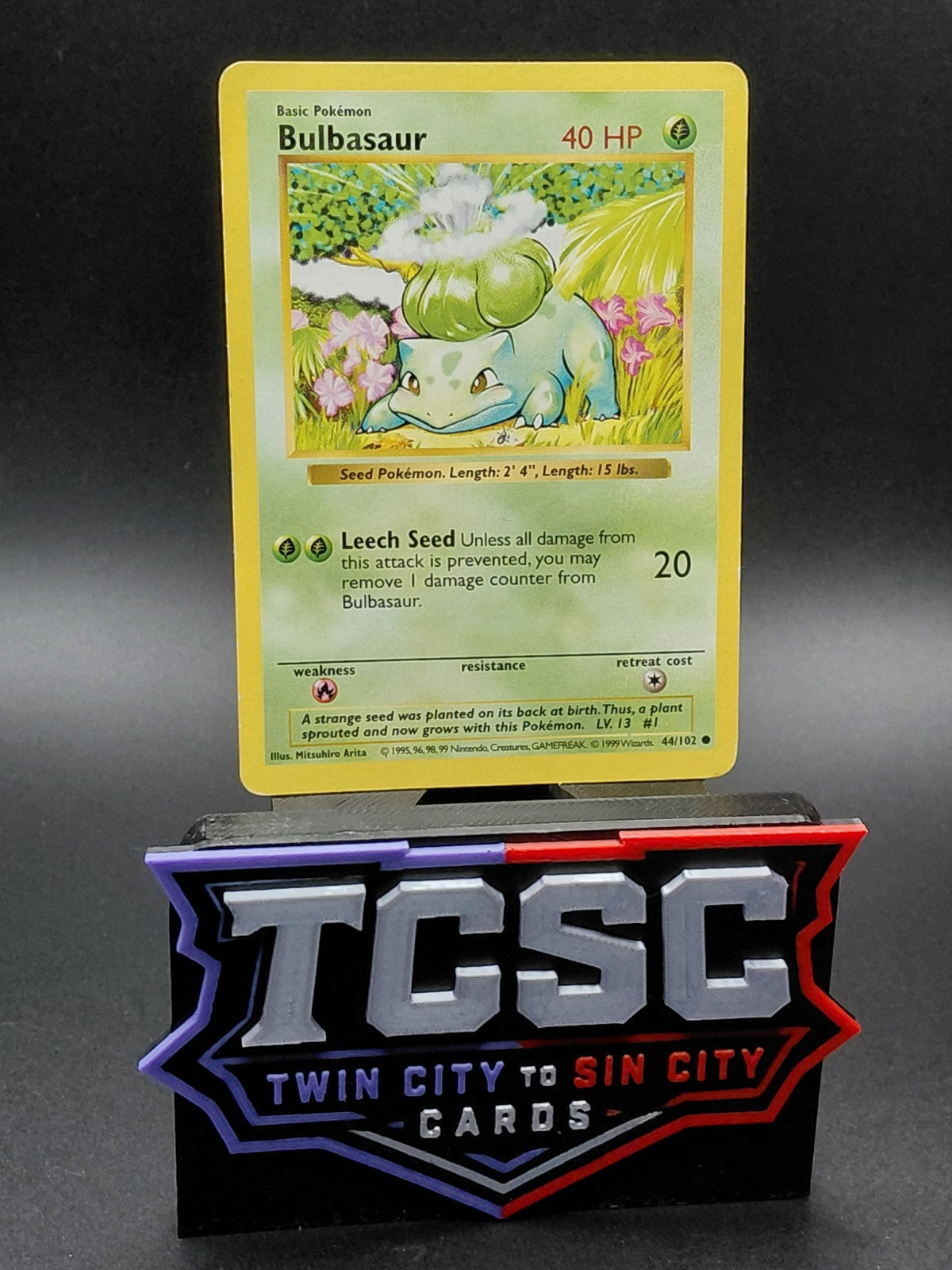 Bulbasaur 044/102 Base Set (Shadowless) Regular