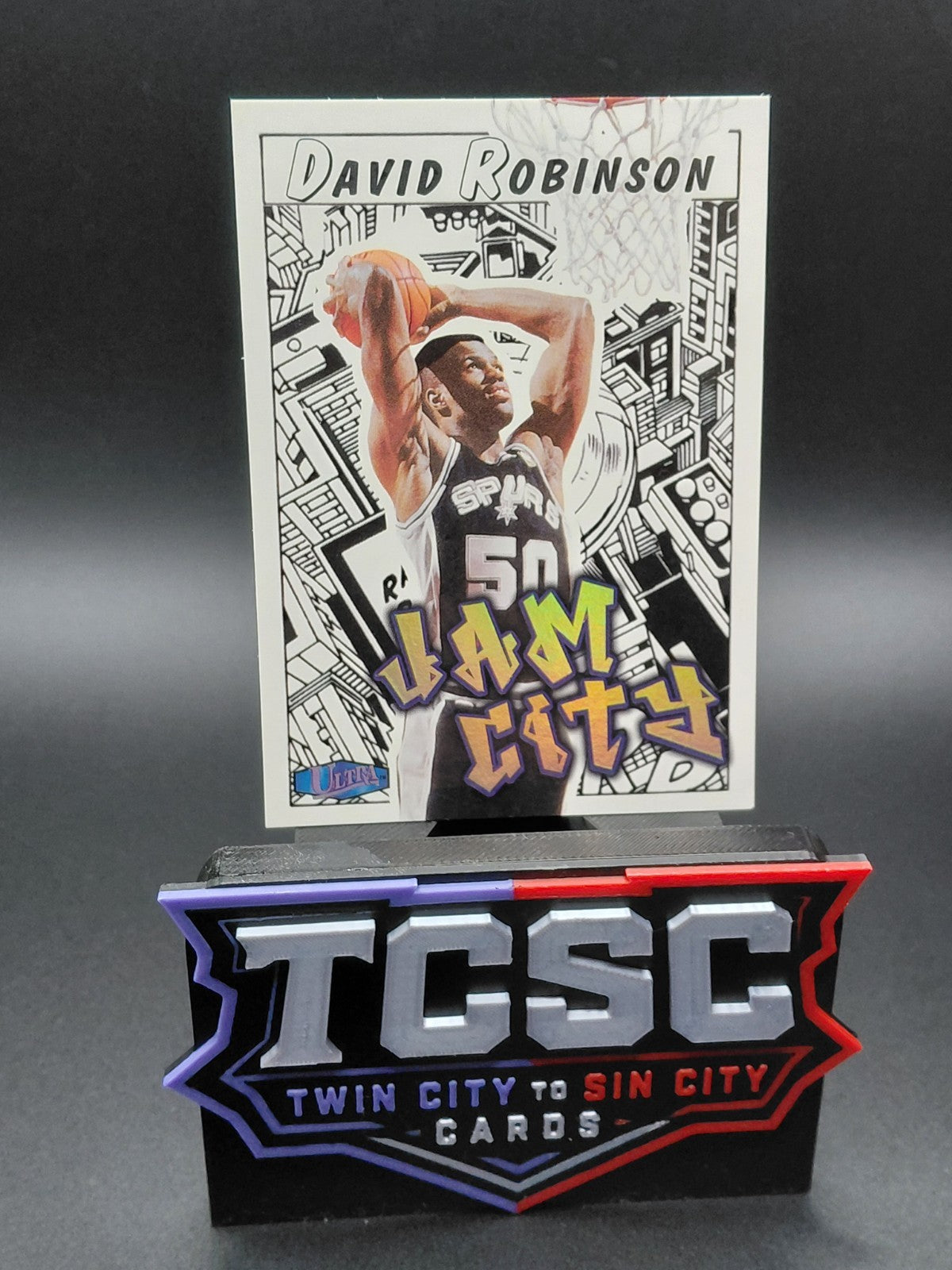 1997-98 Fleer Ultra - Jam City David Robinson #12 JC