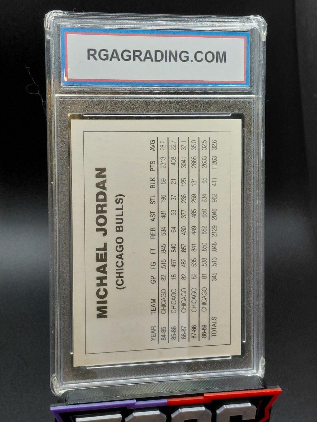 Michael Jordan 1990 Promo RGA 10