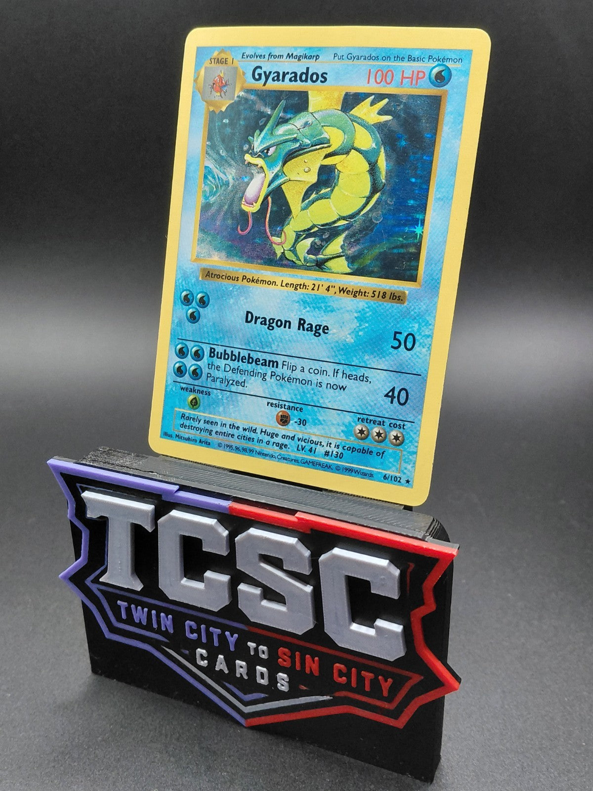 Gyarados 006/102 Base Set (Shadowless) Holo