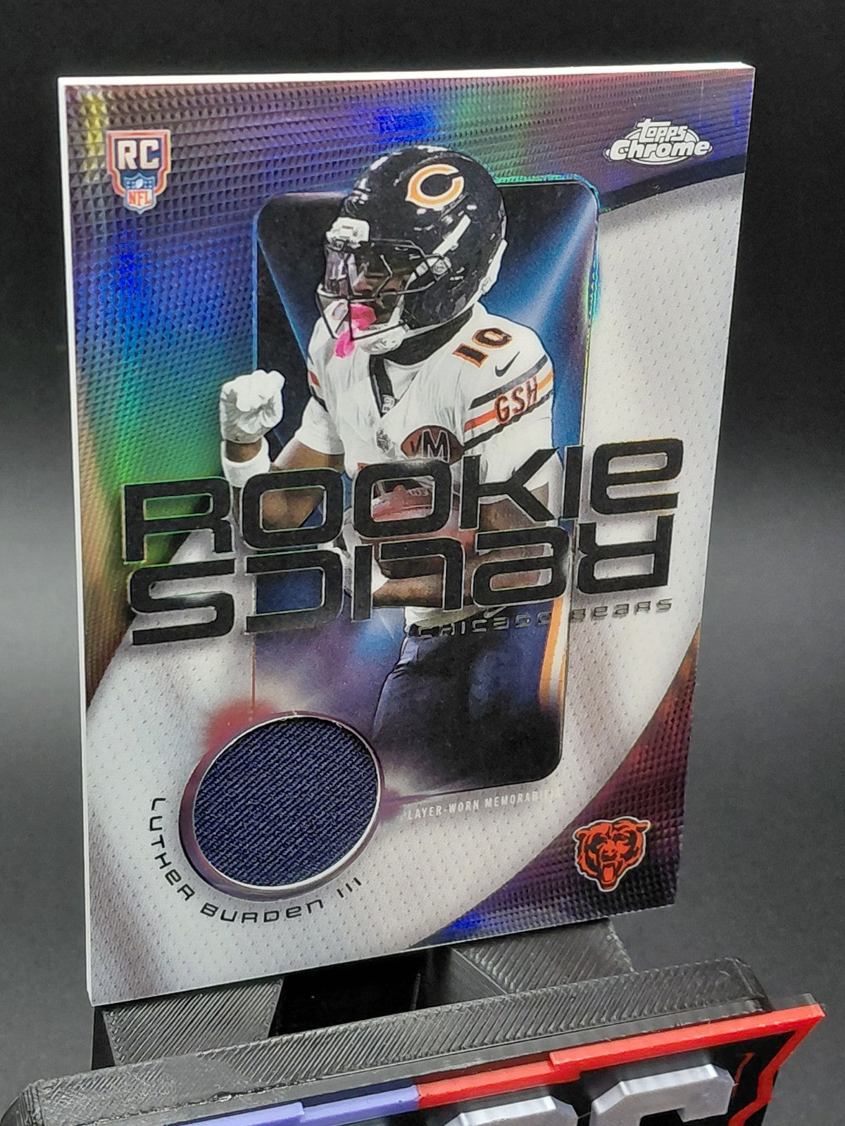 2025 Topps Chrome - Rookie Relics Luther Burden #RR-LB (MEM, RC)
