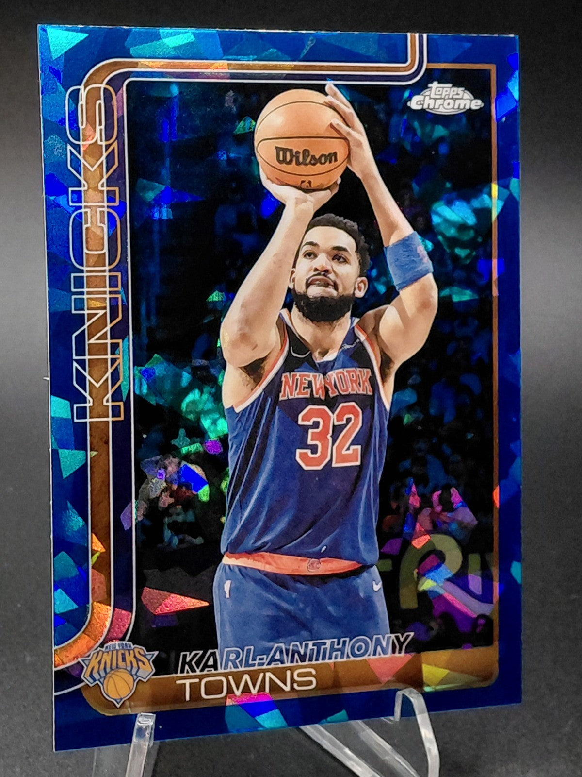 2025-26 Topps Chrome Sapphire Edition - Karl-Anthony Towns #179