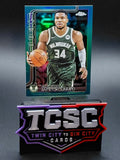 2025-26 Topps Chrome - Giannis Antetokounmpo #137 Teal Refractor /299