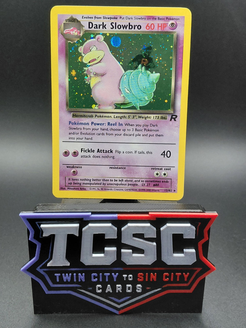 Dark Slowbro 12/82 Team Rocket Holo