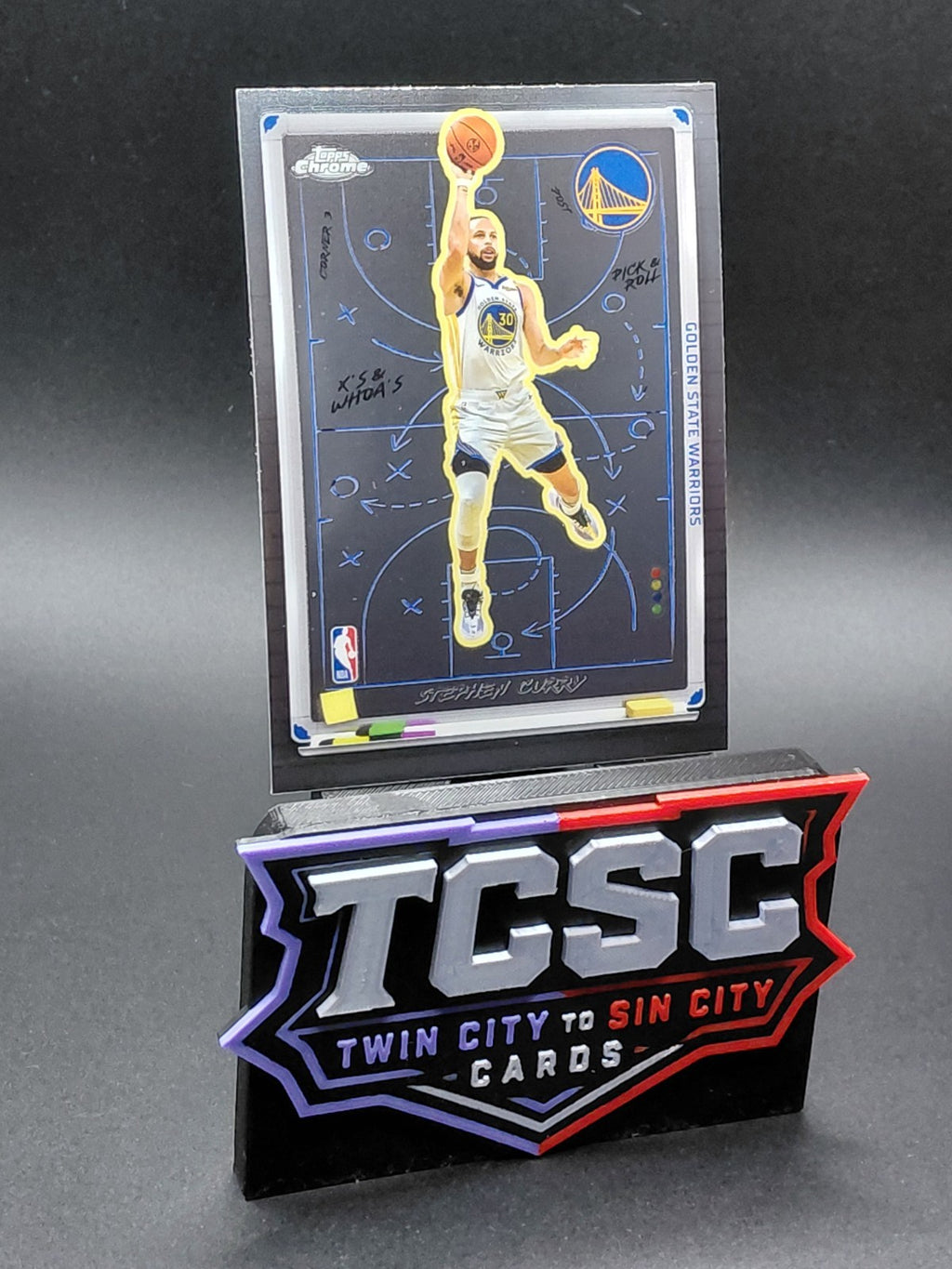 2025-26 Topps Chrome - X's and Whoa's! Stephen Curry #XW-5