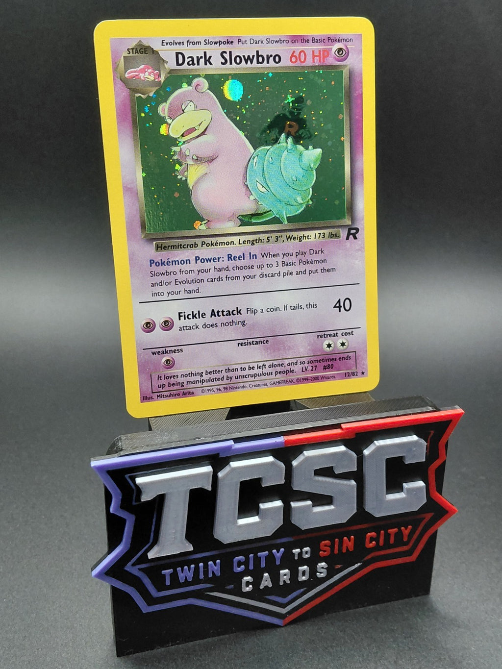 Dark Slowbro 12/82 Team Rocket Holo