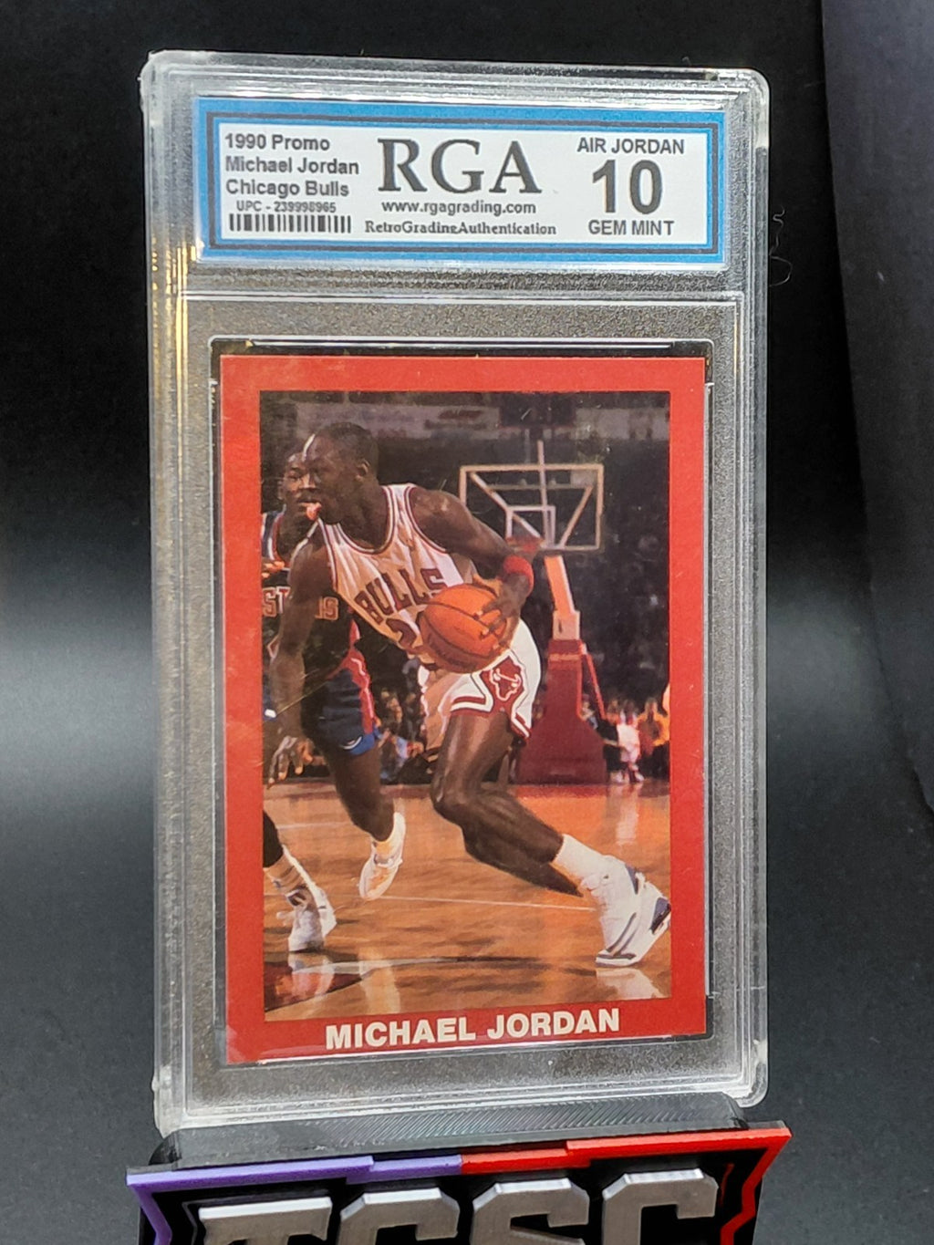 Michael Jordan 1990 Promo RGA 10