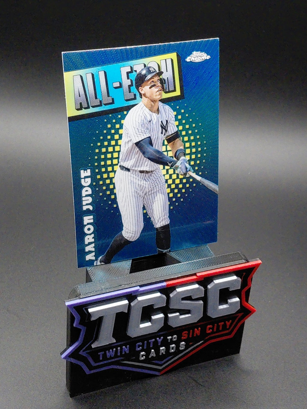 2025 Topps Chrome Logofractor Edition - All-Etch Aaron Judge #CAE-2