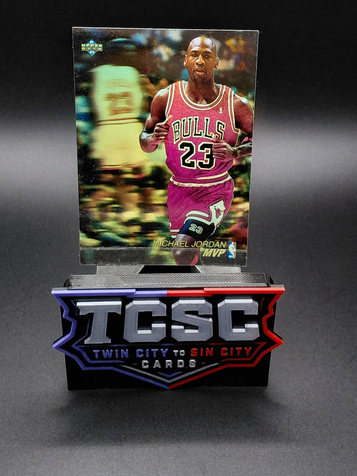 1991-92 Upper Deck International - Award Winner Holograms Michael Jordan MVP