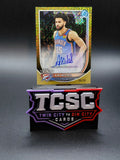 2025-26 Bowman - Chrome Autographs Ajay Mitchell #BCA-AL Gold Shimmer Refractor