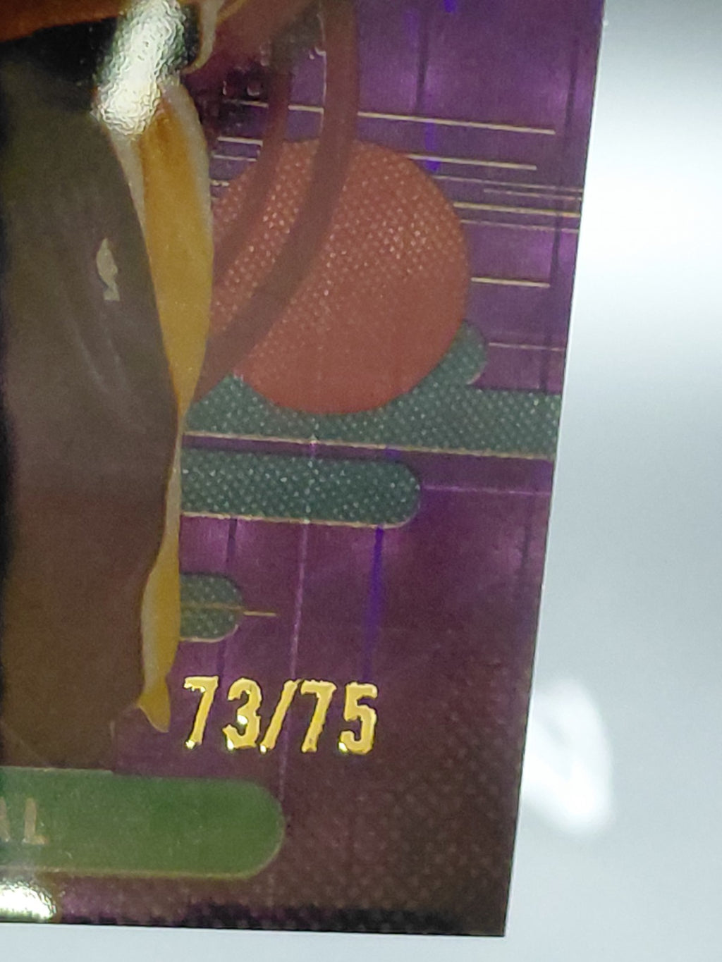 2025-26 Topps Finest Shaquille O’Neal Purple Geometric Refractor /75 Lakers