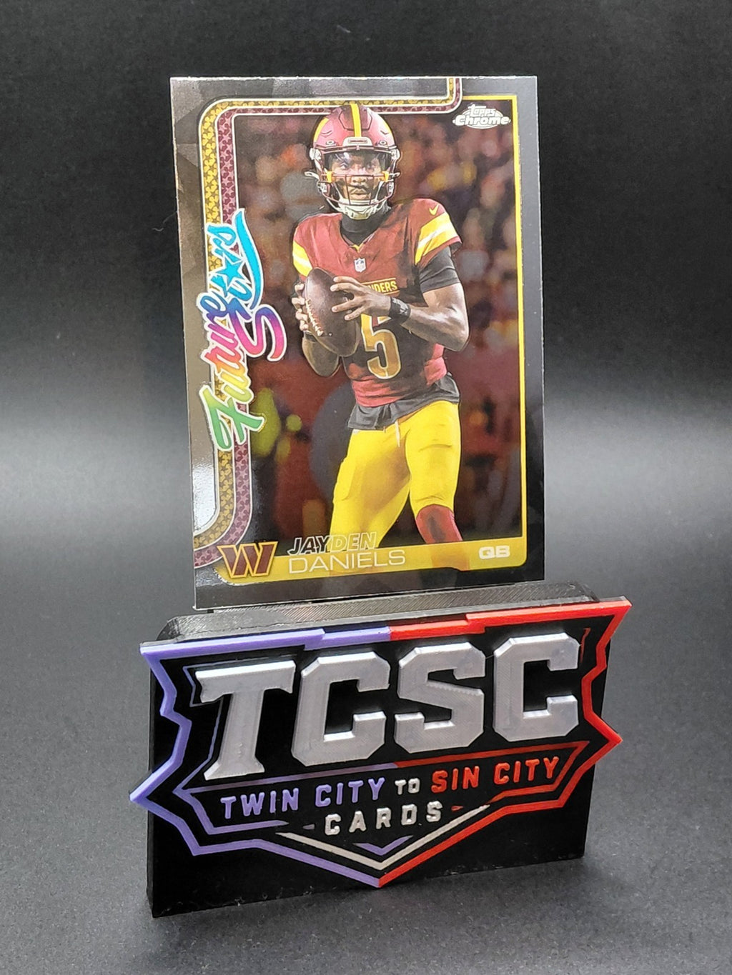 2025 Topps Chrome - Future Stars Jayden Daniels #FS-14