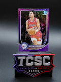 2025-26 Bowman - Chrome Jared McCain #BCV-65 Purple Refractor /250
