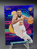 2025 Topps Finest Karl-Anthony Towns Purple Checkerboard Refractor 36/99 Knicks