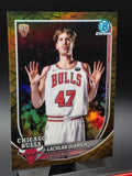 2025-26 Bowman - Chrome Lachlan Olbrich #BCV-51 Gold Refractor /50 (RC)