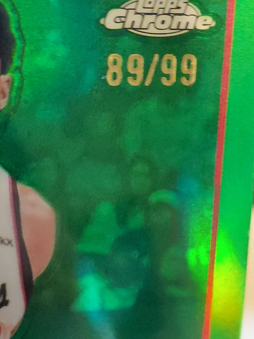 Tobias Harris 2025-26 Topps Chrome Green Refractor #6 89/99 Pistons NBA