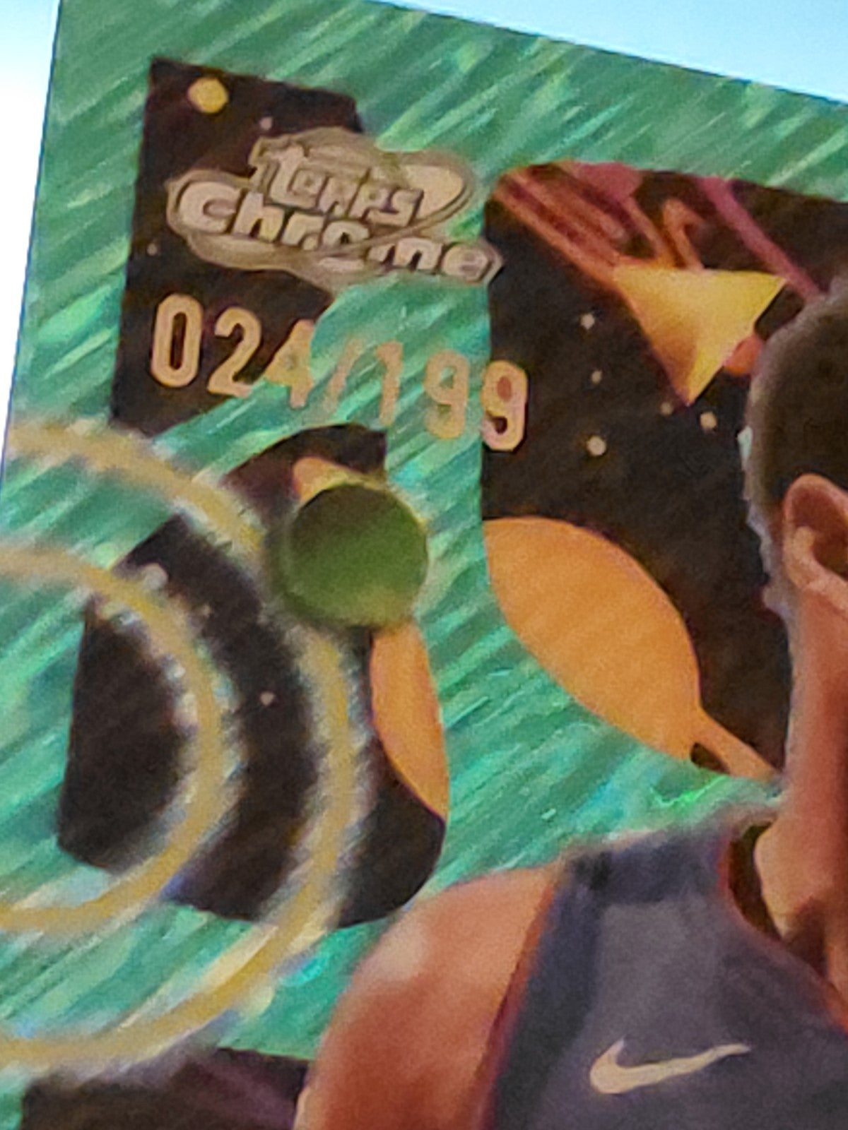 2025-26 Topps Cosmic Chrome - Tobias Harris #106 Aqua Equinox Refractor /199