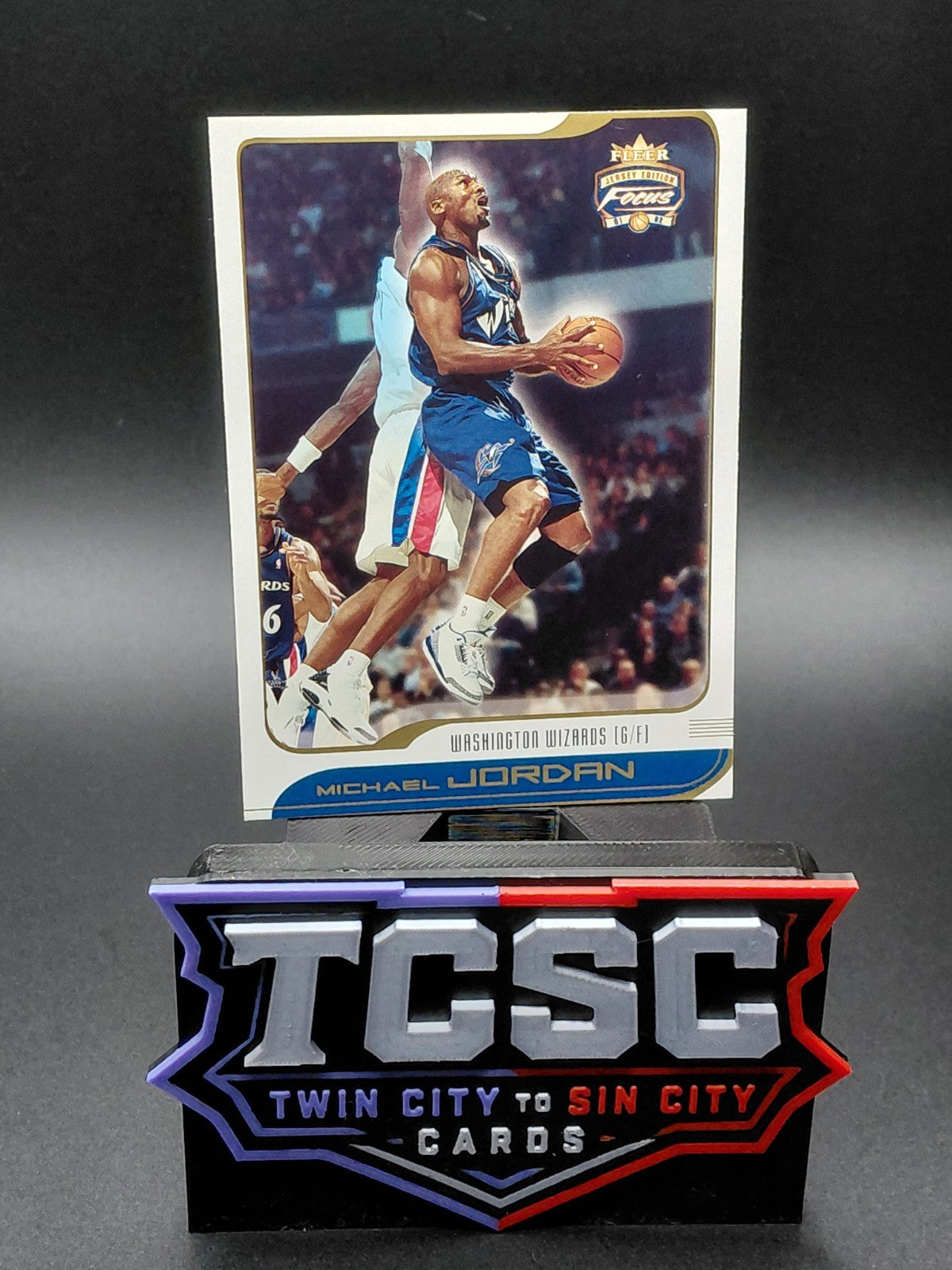 2001-02 Fleer Focus Jersey Edition - Michael Jordan #95