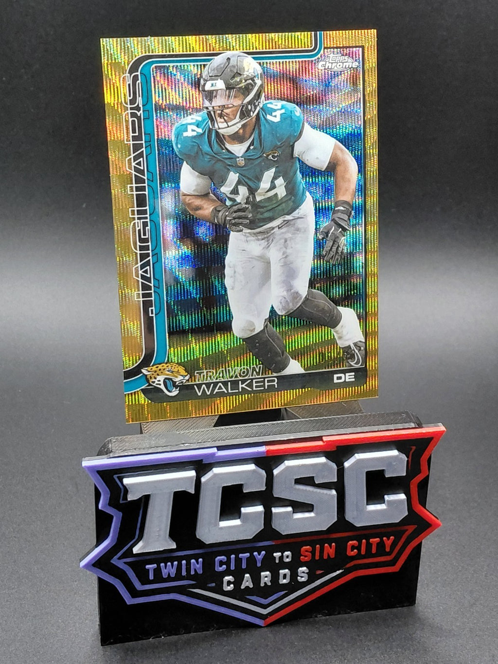2025 Topps Chrome - Travon Walker #141 Gold Refractor /50