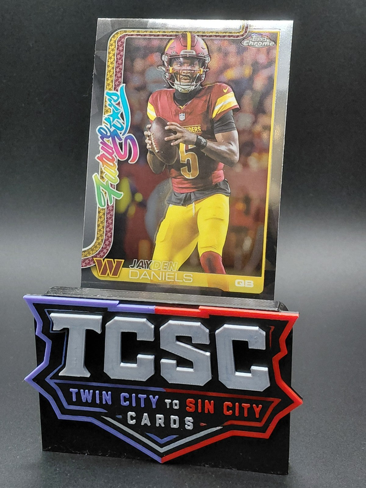 2025 Topps Chrome - Future Stars Jayden Daniels #FS-14