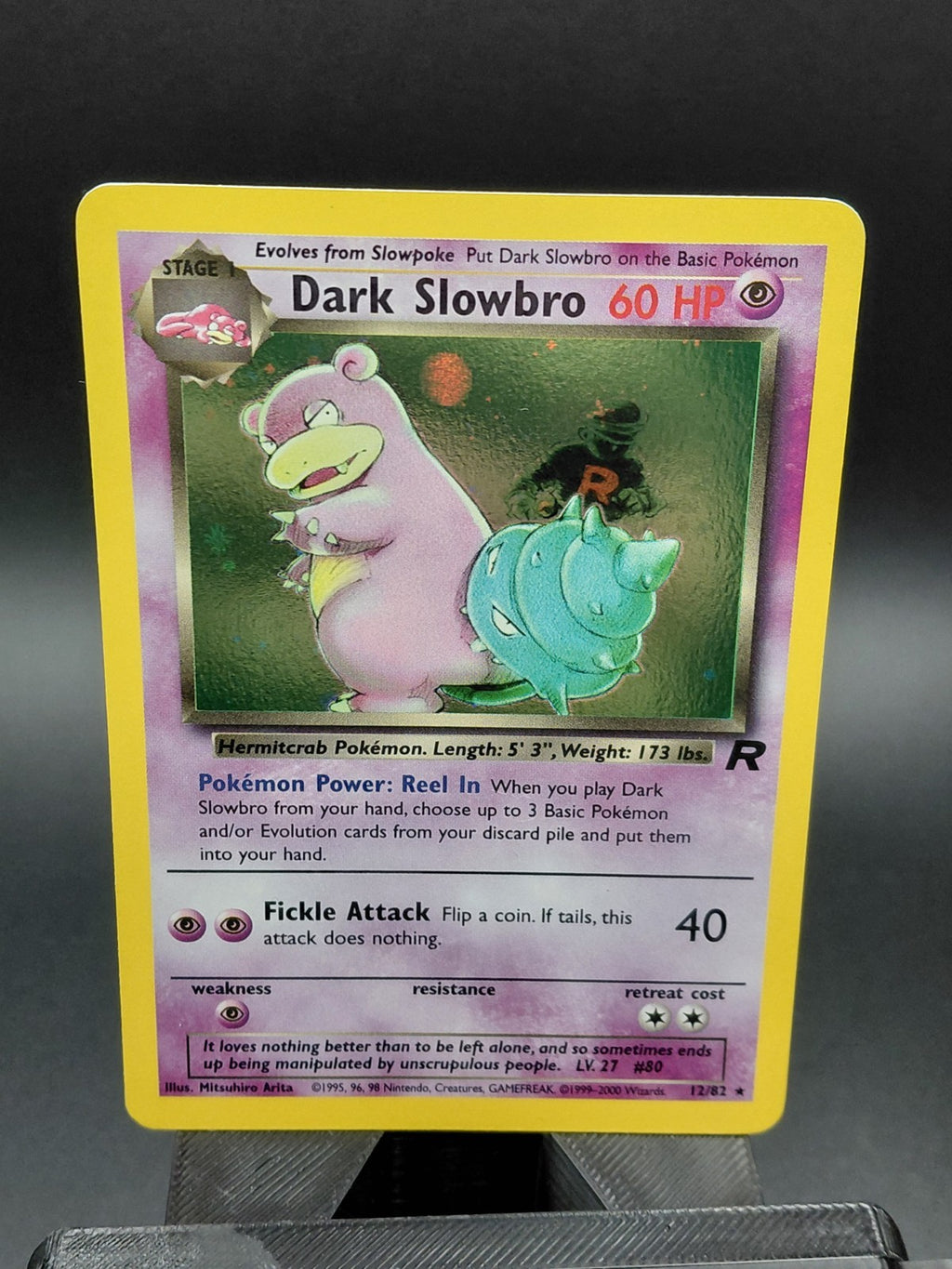 Dark Slowbro 12/82 Team Rocket Holo