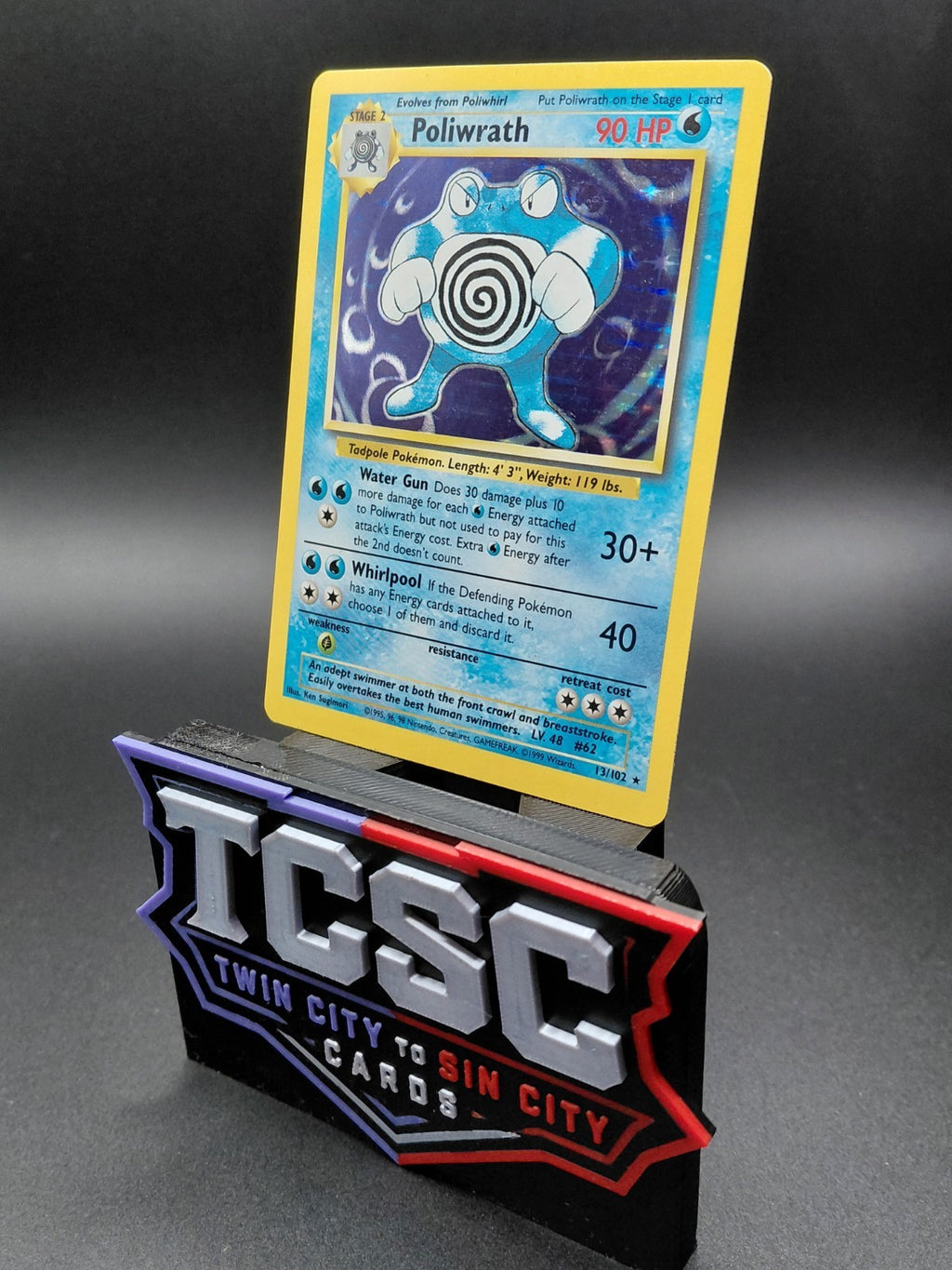 Poliwrath 013/102 Base Set Holo