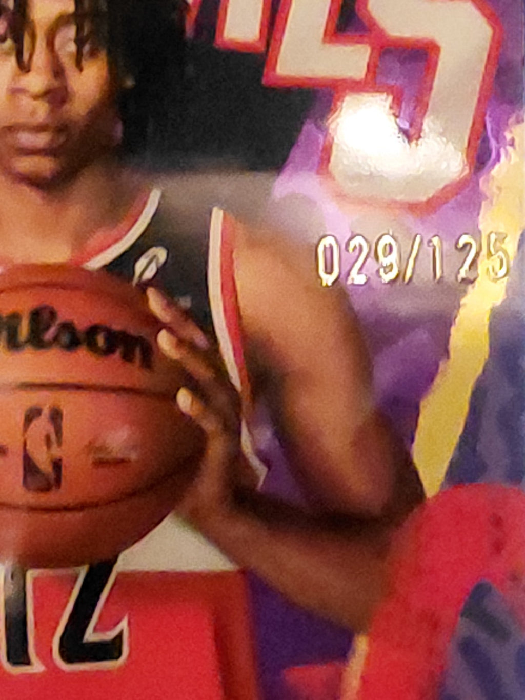2025-26 Topps Finest - Arrivals Tre Johnson #A-6 Purple X-Fractor /125 (RC)