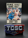 1996-97 Upper Deck Collector's Choice - One on One Michael Jordan, Anfernee...