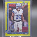 2025 Topps Chrome - Amon-Ra St. Brown #98 Yellow Wave Refractor /275