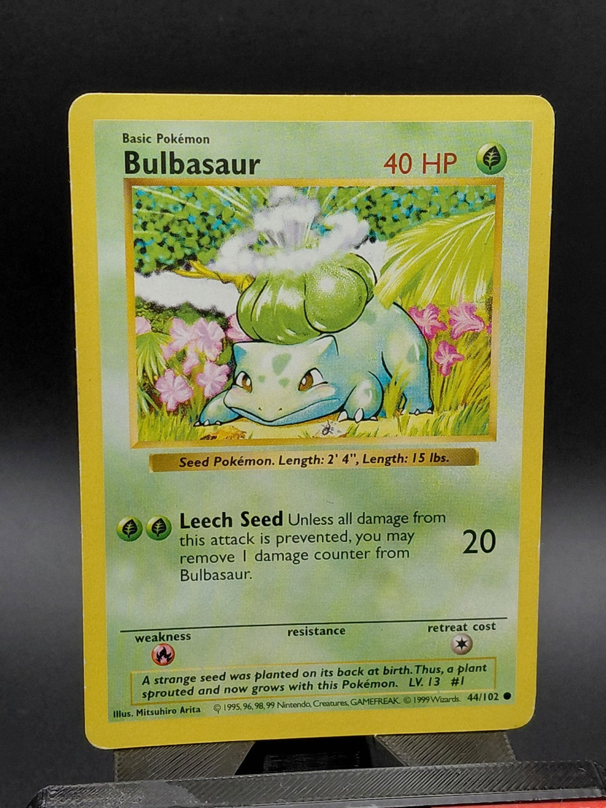 Bulbasaur 044/102 Base Set (Shadowless) Regular