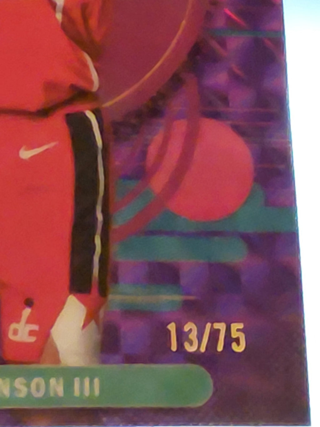 2025-26 Topps Finest - Uncommon Tre Johnson #106 Purple Geometric Refractor /75