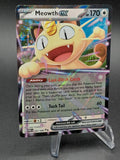 Meowth ex 062/088 Double Rare Pokémon Card NM Full Art
