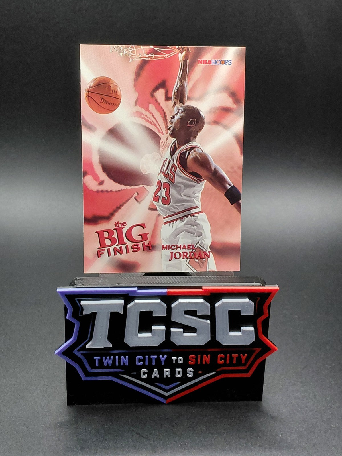 1996-97 NBA Hoops - The Big Finish Michael Jordan #176