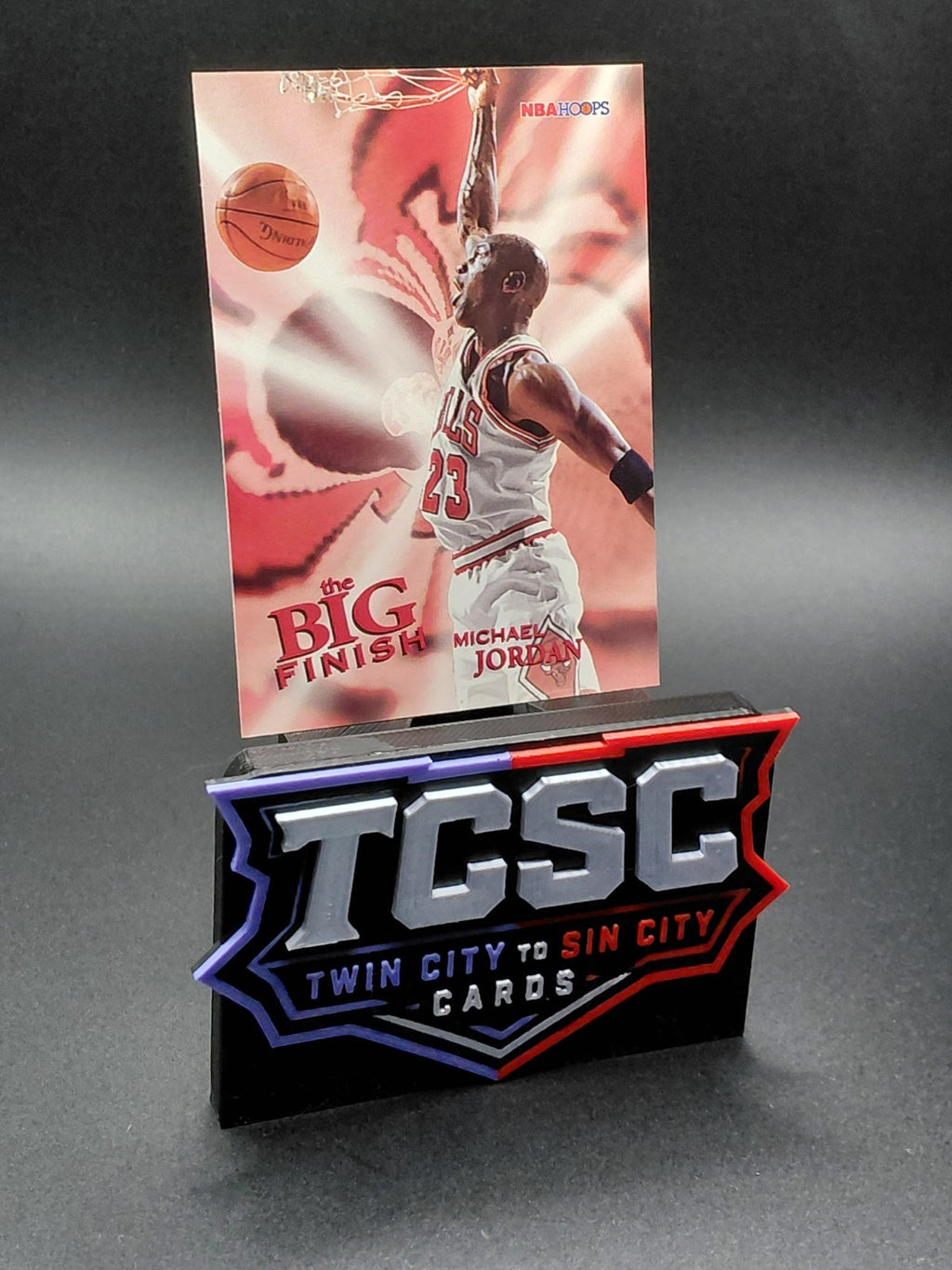 1996-97 NBA Hoops - The Big Finish Michael Jordan #176