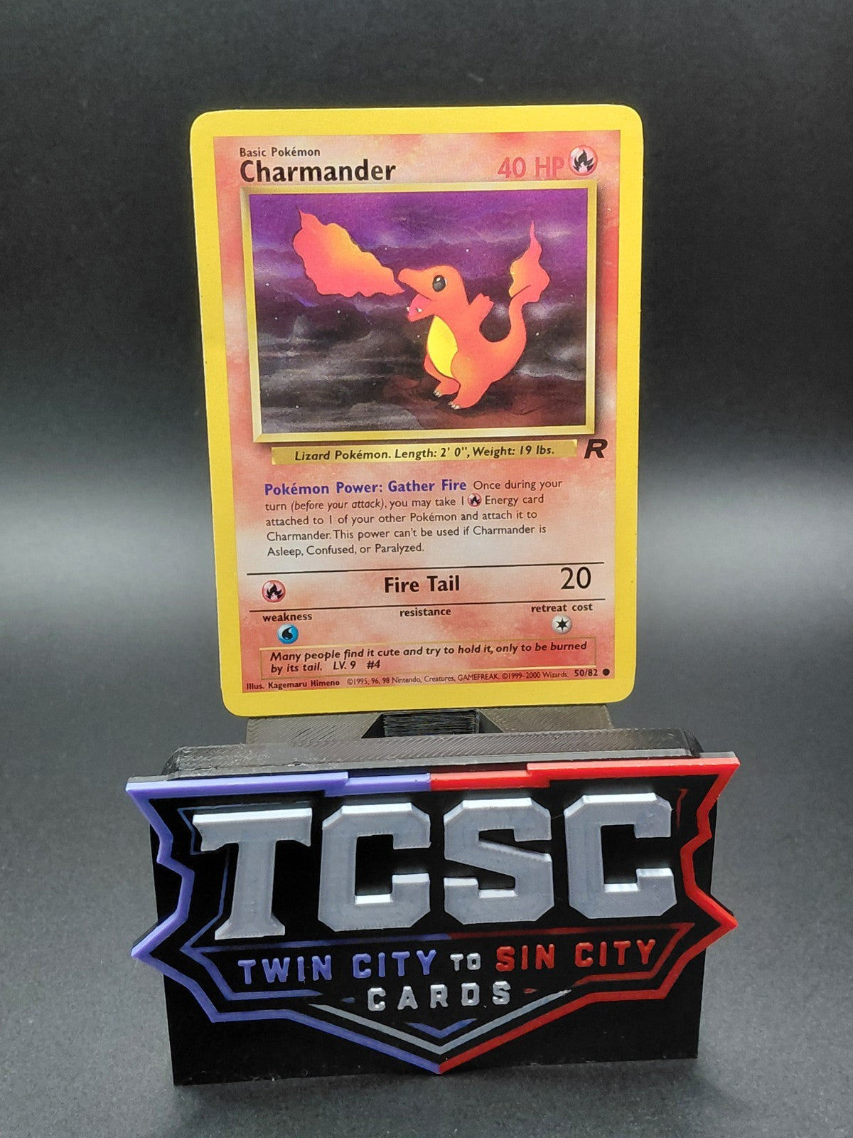 Charmander 50/82 Team Rocket Regular
