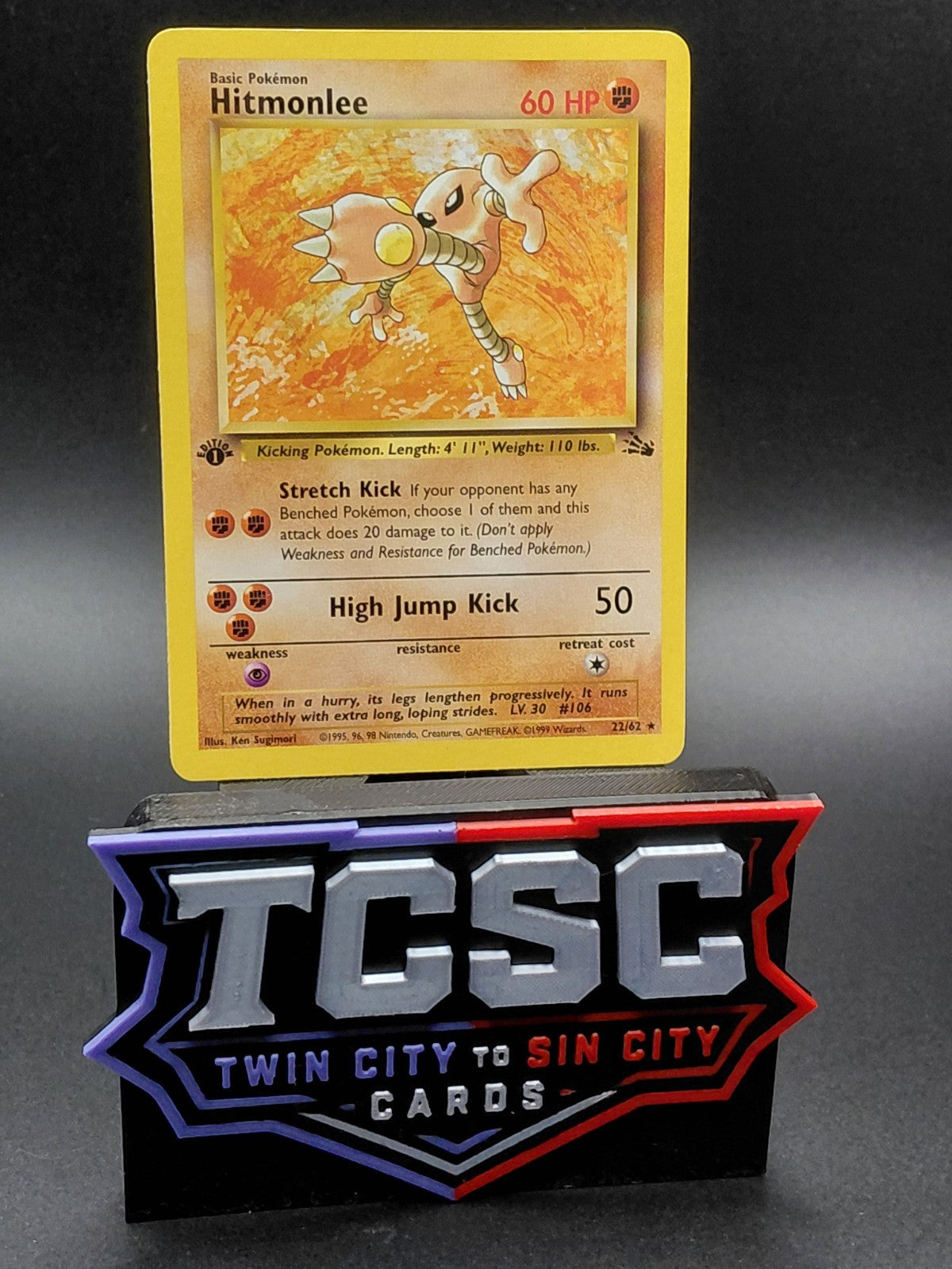 Hitmonlee 22/62 Fossil Regular