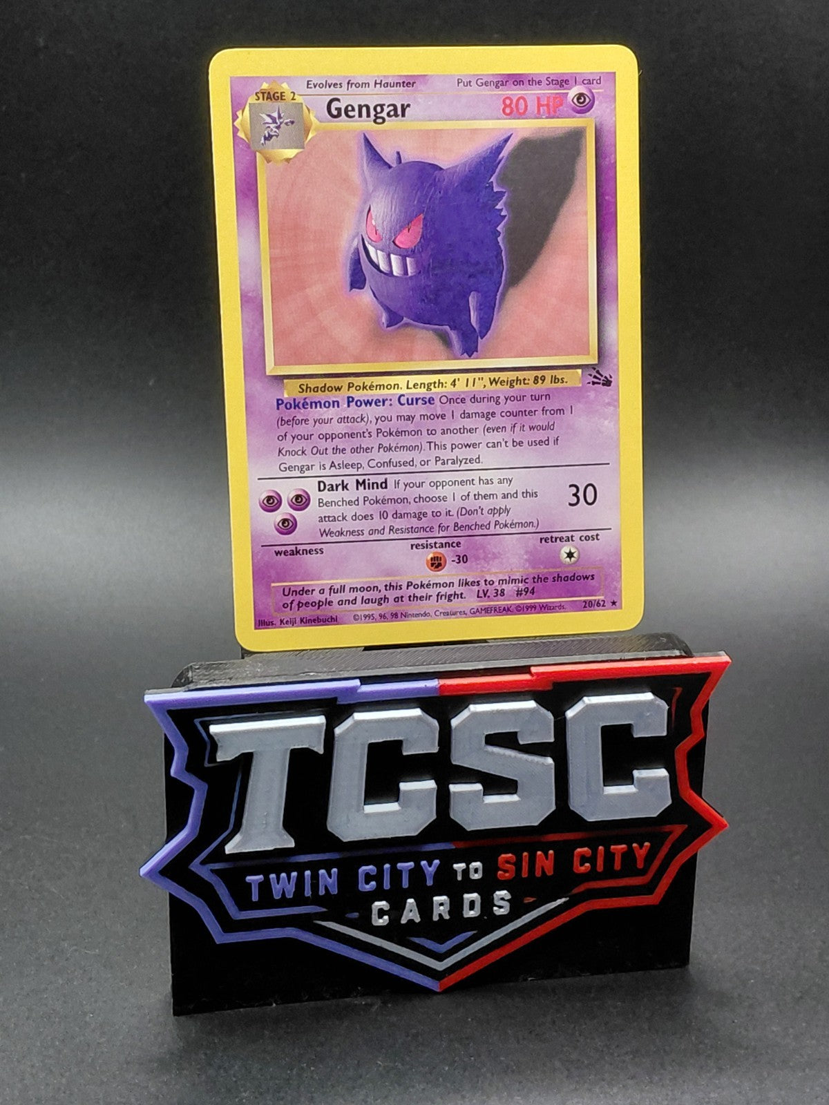 Gengar 20/62 Fossil Regular