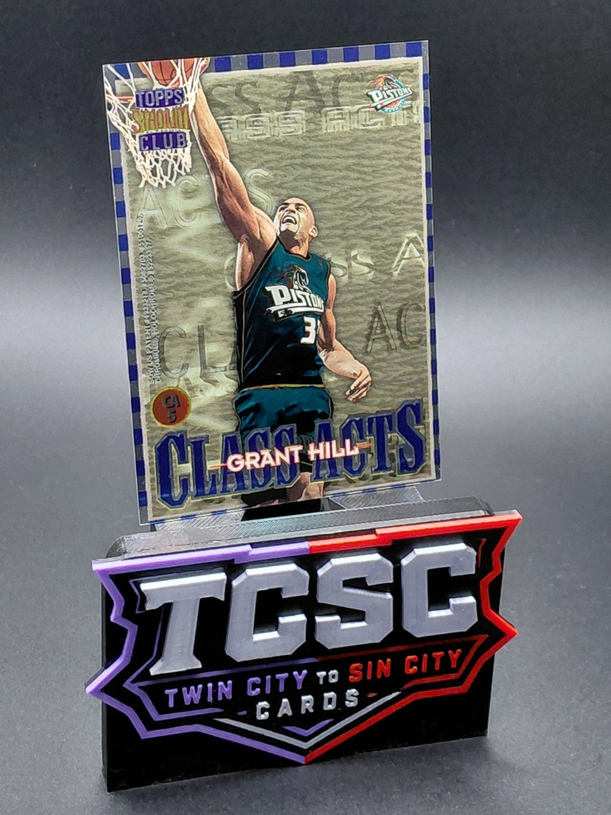 1996-97 Topps Stadium Club - Class Acts Grant Hill, Christian Laettner #CA 5