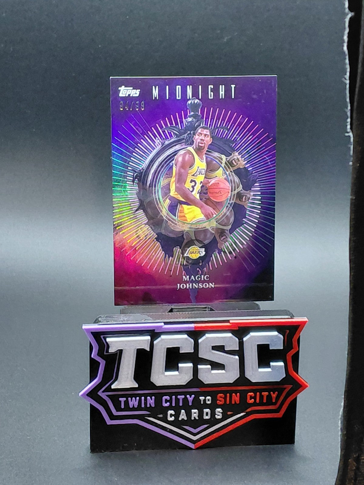 2025-26 Topps Midnight - Insomnia Magic Johnson #IN-11 Twilight /99